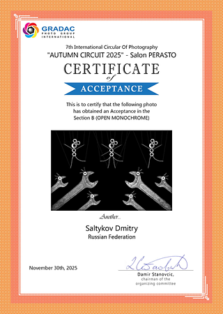 Сертификат Accepted