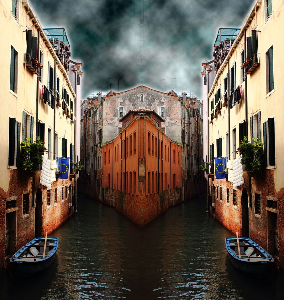 Загадочные лабиринты Венеции #1 (Digital Art)