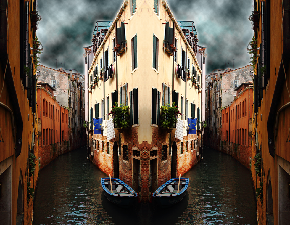 Загадочные лабиринты Венеции #2 (Digital Art)