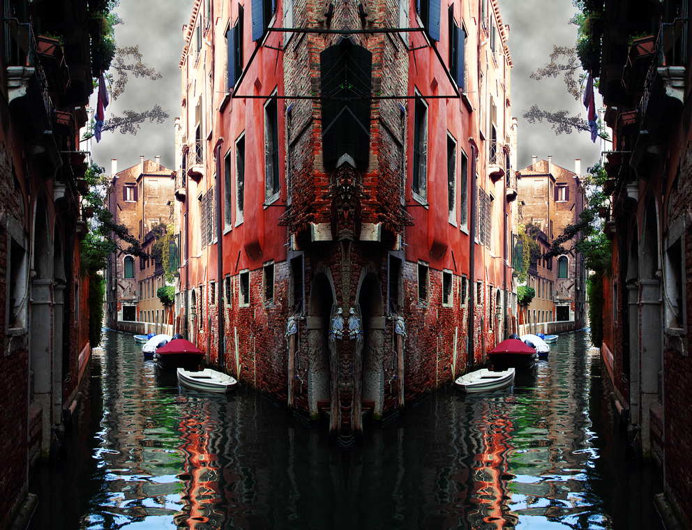 Загадочные лабиринты Венеции #3 (Digital Art)